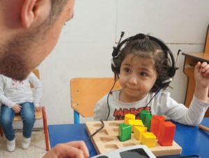 2017 | Jordan - Child having hearing test